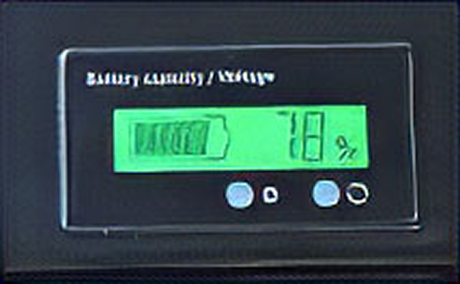 배터리 디스플레이